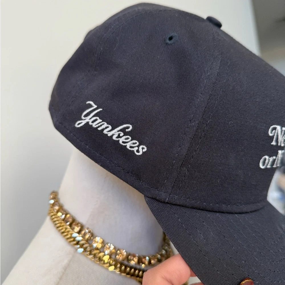 New York or Nowhere X New Era Yankees Navy Baseball Cap Never Worn - Picture 2 of 7